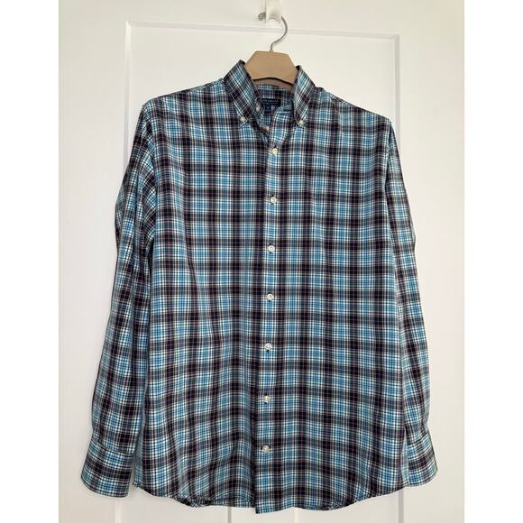 Peter Millar Men's Crown Crafted Button Down Shirt Size Medium Long Sleeve - Picture 1 of 9